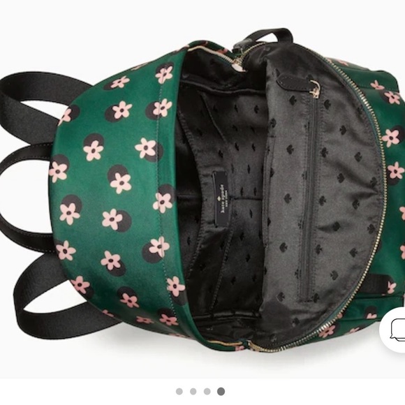 11. Kate Spade Chelsea Medium Backpack in Green Mutil - Picture 3 of 16